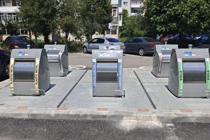 Noi containere îngropate în Pitești