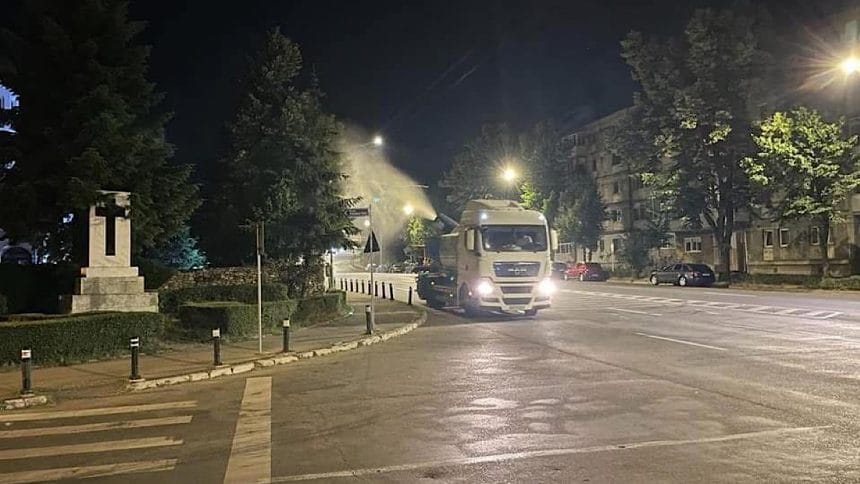 Acțiune de dezinsecție în Pitești perioada 17-18 iunie