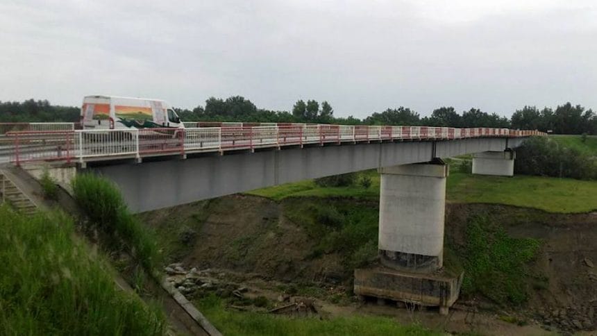 Se reabilitează Podul Căteasca, Argeș