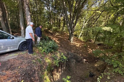 Lucrări în zona Schit Trivale, Pitești