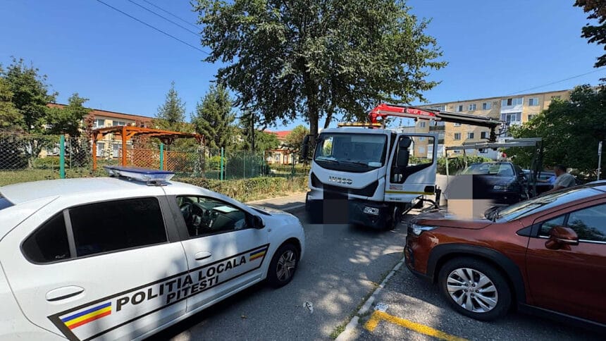 Locuri de parcare recuperate, Pitești