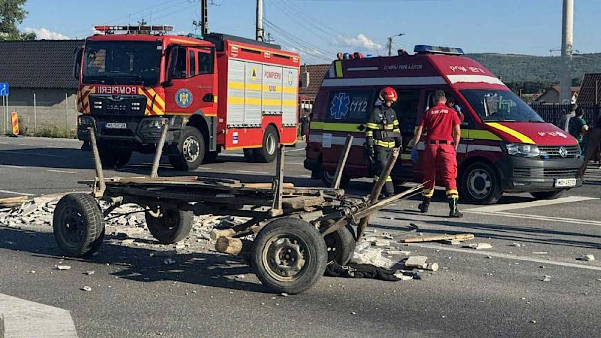 Accident Caruta Stiripitesti.ro Căruță implicată într-un accident pe dn 26: tânăr de 19 ani depistat cu alcoolemie ridicată accident caruta