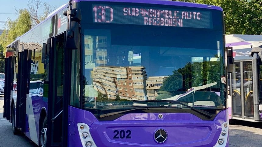 Momente de panică într-un autobuz din Pitești: un călător a fost la un pas de tragedie